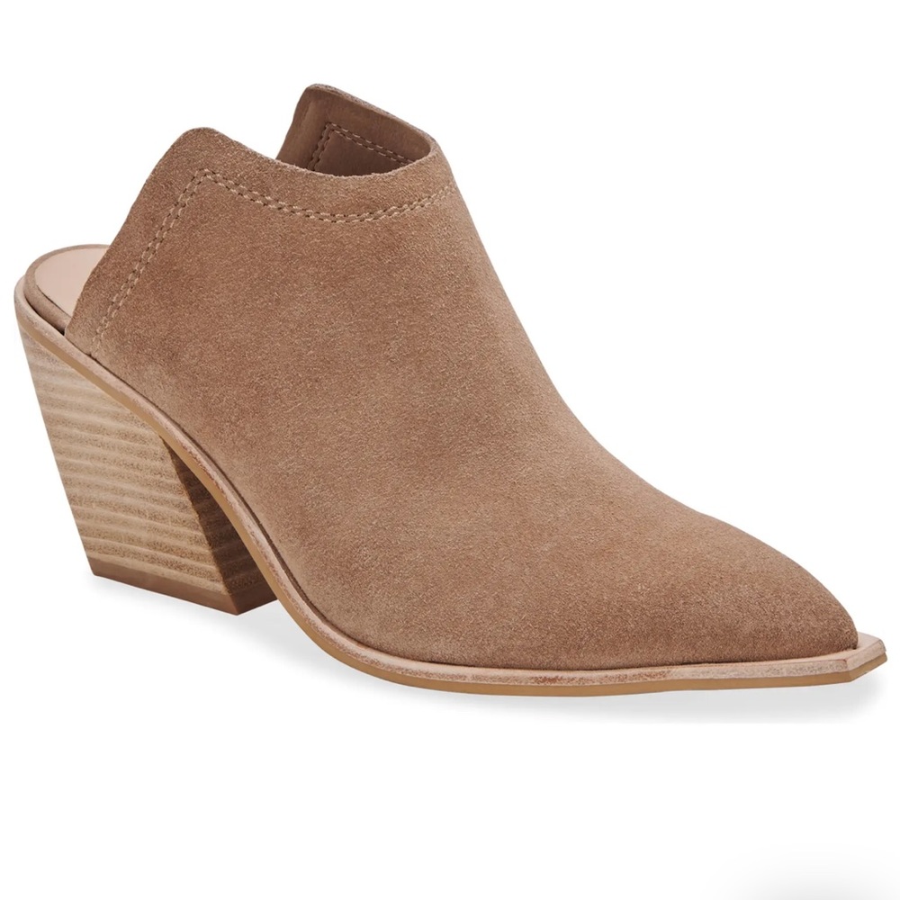Dolce Vita Sofi Tan Mule Suede 7
